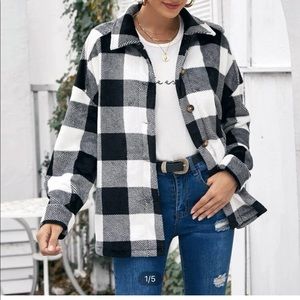 Shein plaid jacket